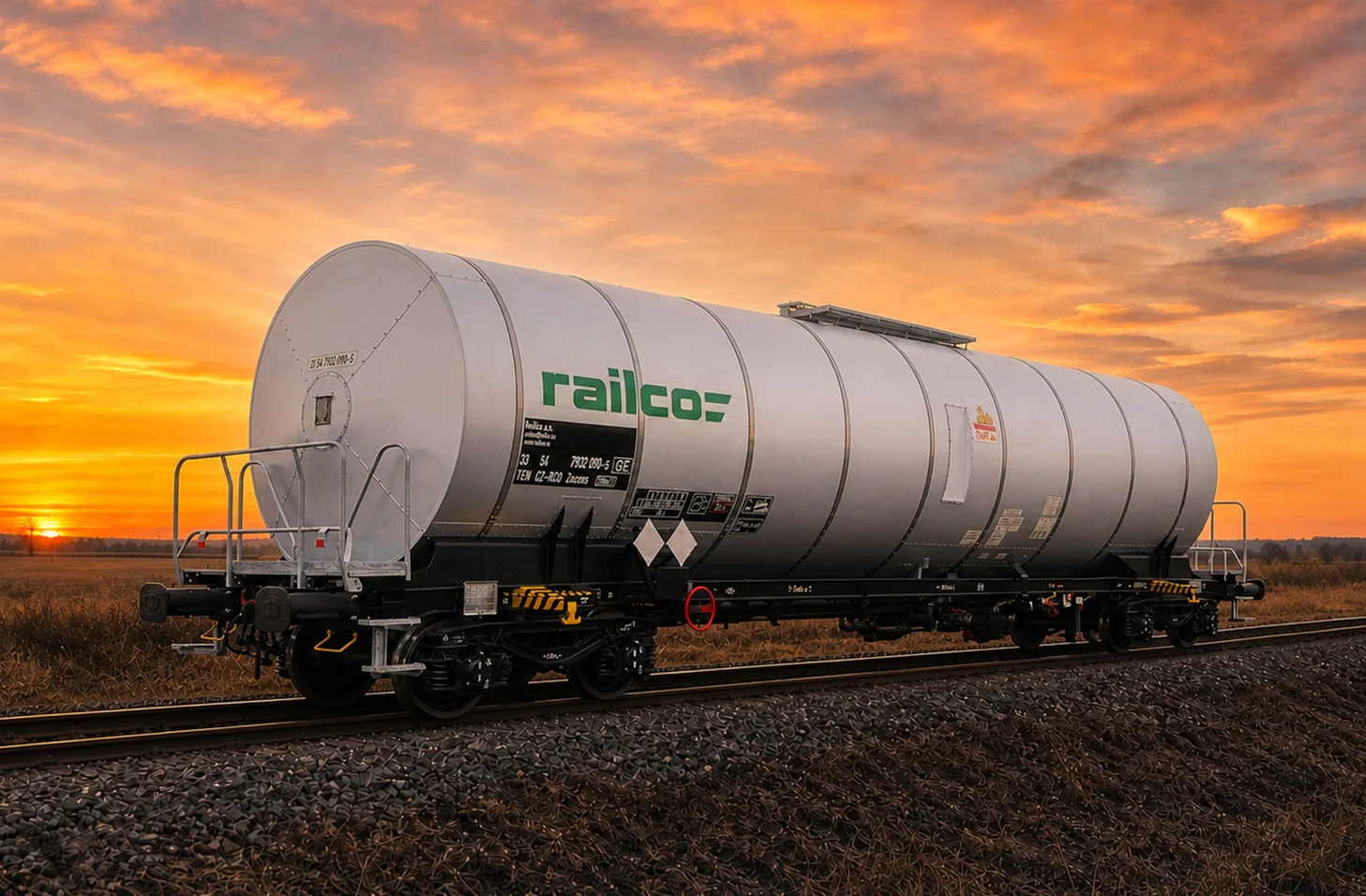 Zacens 73 m³ benzen - Railco